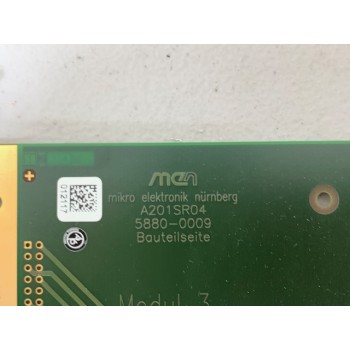 MEN MIKRO ELEKTRONIK A201SR04 5880-0009 M-MODULE CARRIER BOARD